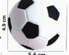 Molde de Balon de Futbol - 1022