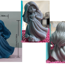 Molde de Silicona Princesa Del Bosque - 224