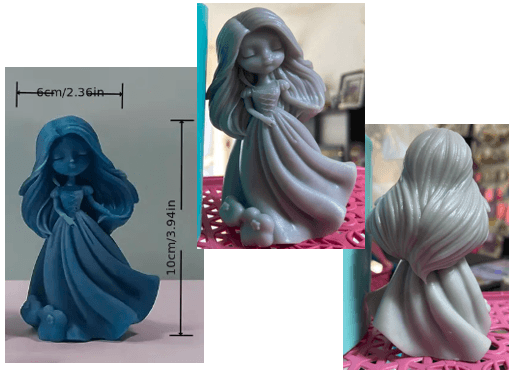 Molde de Silicona Princesa Del Bosque - 224