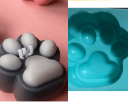 Molde de Silicona Huellas x2 - 228