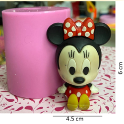 Molde de Minnie Mouse - 254