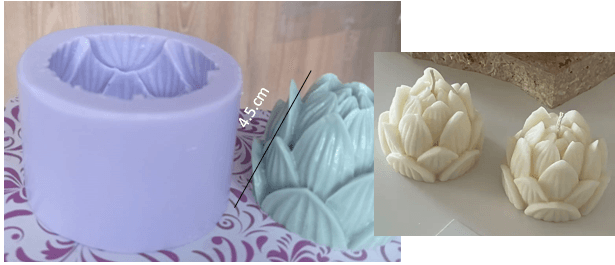 Molde Flor de Loto Cerrada - 293