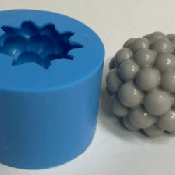 Molde de Silicona Esfera Circulos - 332