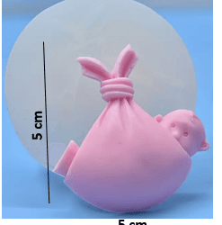 Molde de Silicona Bebe Sigueña - 348