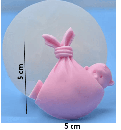 Molde de Silicona Bebe Sigueña - 348