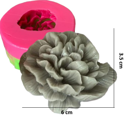 Molde de Peonía Real en Flor