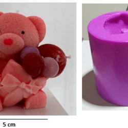 Molde de Oso con Regalo - 447