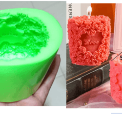 Molde Velon con Rosas Love - 461