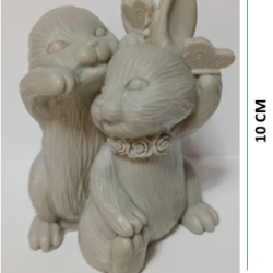 Molde de Conejos Pareja - 462