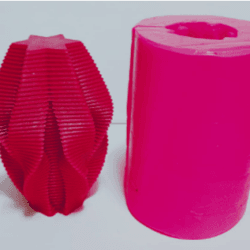 Molde de Velon Pila Cono Geometrico - 487