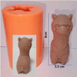 Molde de Silicona Llama - Alpaca -493