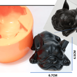 Molde de Silicona Perro BullDog - 494