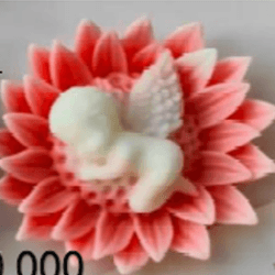 Molde de Girasol con Bebe - 511