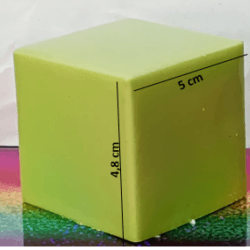 Molde de Silicona Cuadrado Cubo - 521