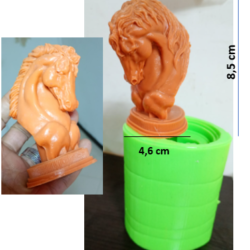 Molde de Cabeza de Caballo - 532