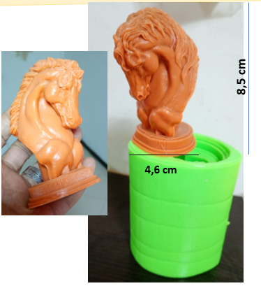 Molde de Cabeza de Caballo - 532