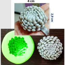 Molde Flor Crisantemo - 540