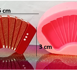 Molde de Acordeon Pequeño - 546