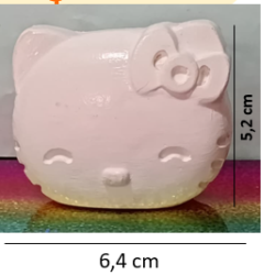 Molde Cabeza Hello Kitty - 547