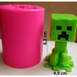 Molde de Creeper - Minecraft - 559