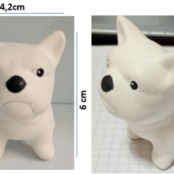 Molde de Perro BullDog Bebe - 581