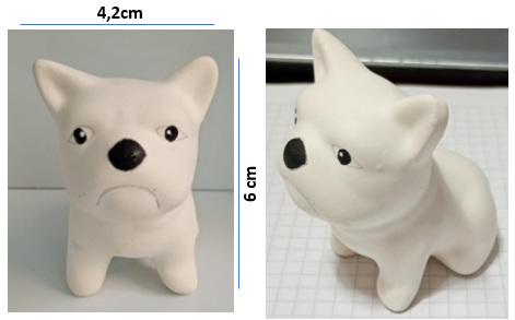 Molde de Perro BullDog Bebe - 581