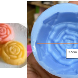 Molde de Rosa Mediana - 59