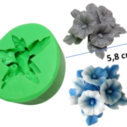 Molde Bouquet de Violetas