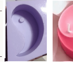 Molde de Silicona de Yin Yang - 63