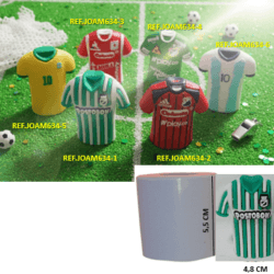 Molde de Camisas Equipos Futbol