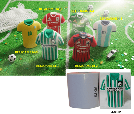 Molde de Camisas Equipos Futbol