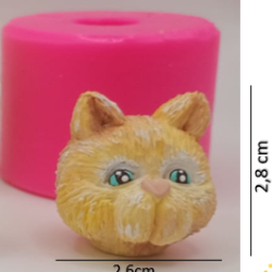 Molde de Gato - Cabeza - 658