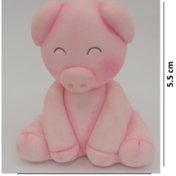 Molde Cerdito tipo Peluche - 660