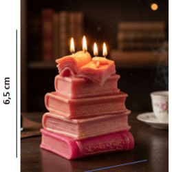 Molde de Silicona de Libros - 671