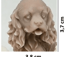 Molde de Silicona Perro Cara - 680