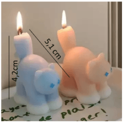 Molde de Gato Minimal Kwaii - 681