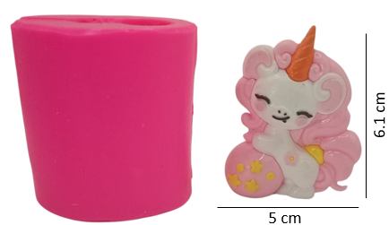 Molde de Unicornio con Balon - 692