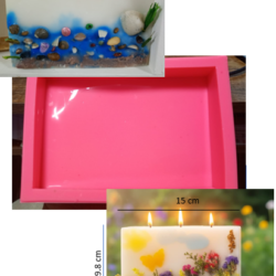 Molde de Placa Rectangular - 718