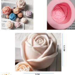 Molde Flor de Rosa Grande - 79