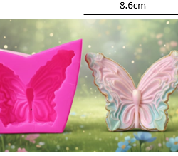 Molde de Mariposa Elegante - 808