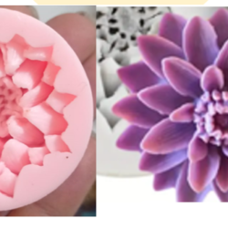 Molde Flor de Dahlia - 86