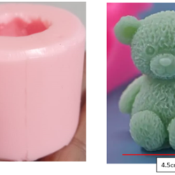 Molde de Oso Peludito - 90