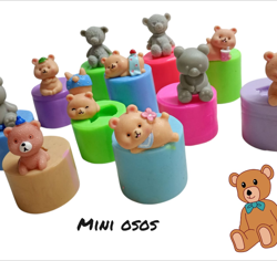 Molde de Mini OSitos Varios