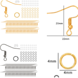 Gancho Frances para Aretes