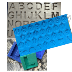 Molde de Abecedario - Varios