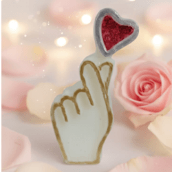 Molde de Silicona Gesto Corazón Coreano