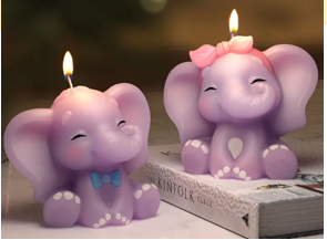 Molde de Elefante Bebe M - F