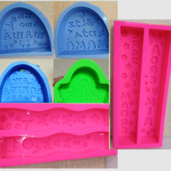 Moldes con Frase para Mamà