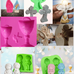 Molde de Silicona de Primera Comunion